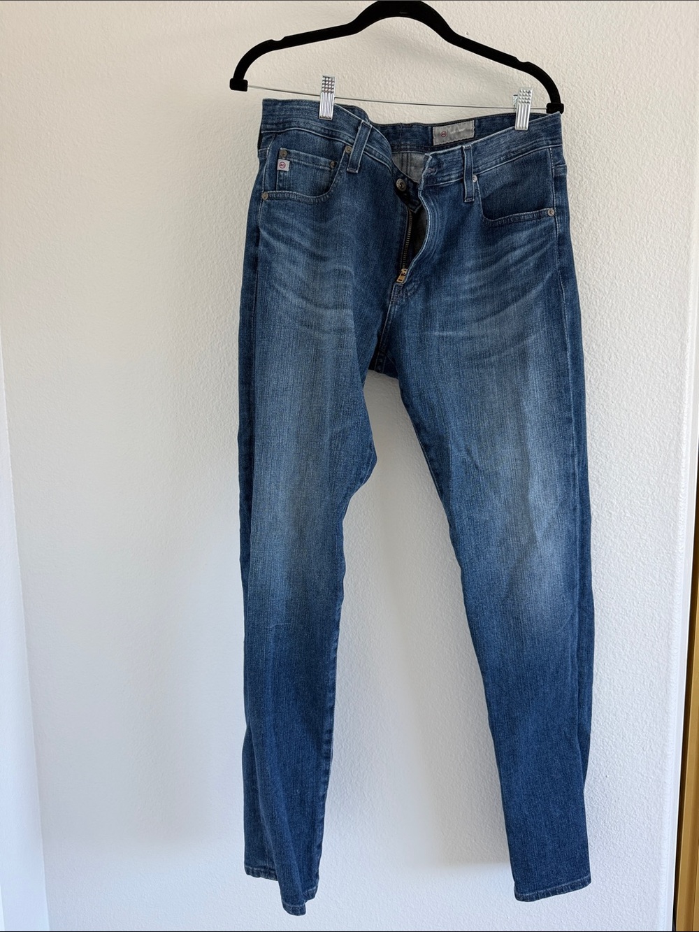 AG Slim Straight Men’s Jeans in Blue